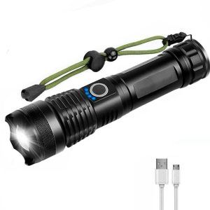 LINTERNA LED ALTA POTENCIA (Recargable)